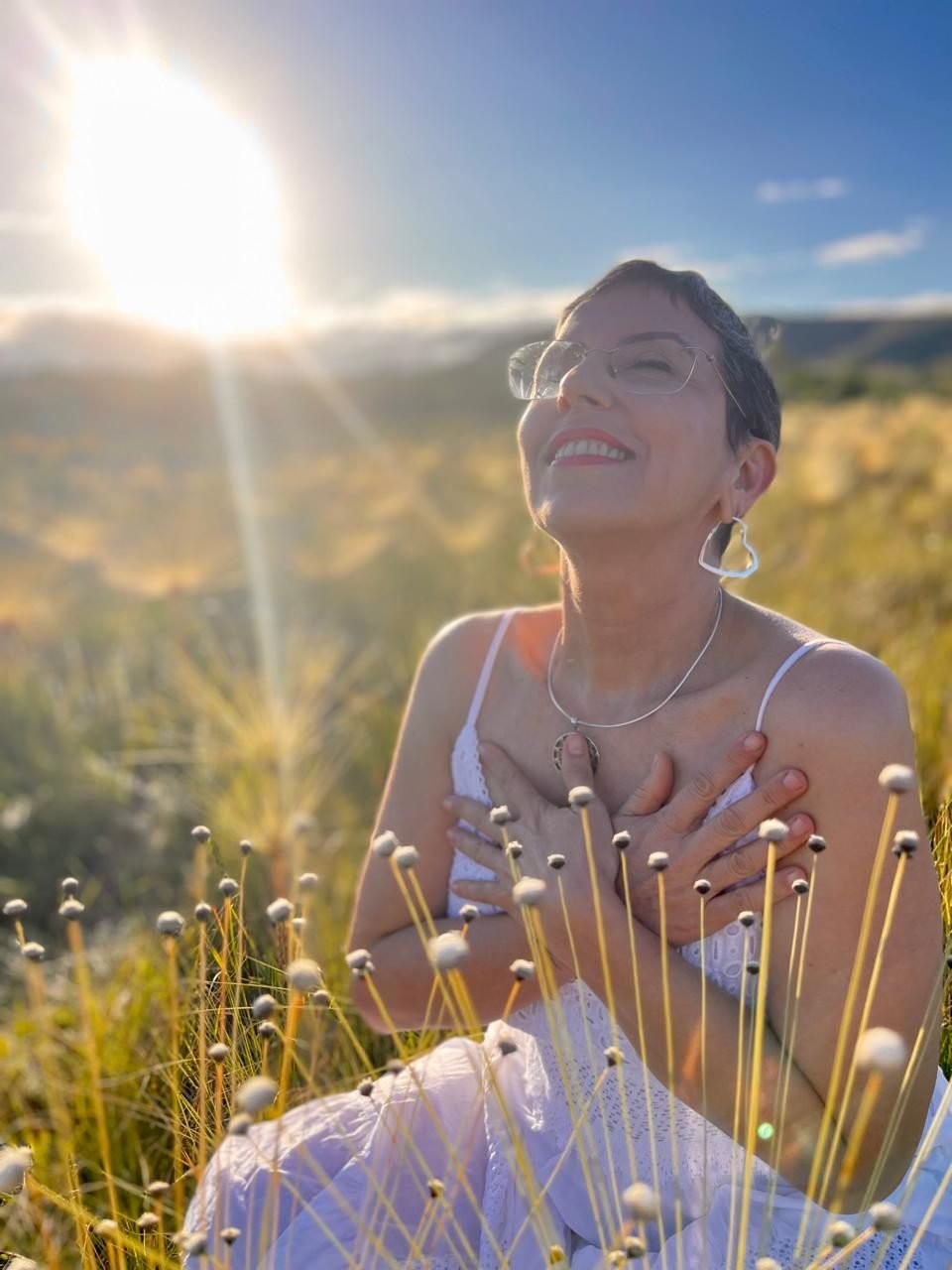 Cristiane Tavares na Chapada dos Veadeiros